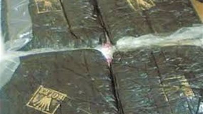 ضبط عامل بحوزته 25 كيلو حشيش بحدائق القبة