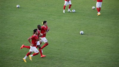 الأهلي يواصل تدريباته استعدادا لمواجهة الوداد