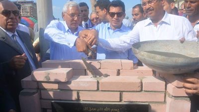 وزير الرياضة يتفقد إستاد المنصورة ومركز شباب المدينة