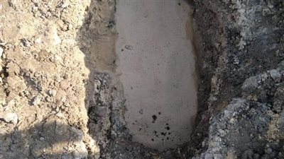 إصلاح ماسورة مياه في الكوم الأحمر | صور