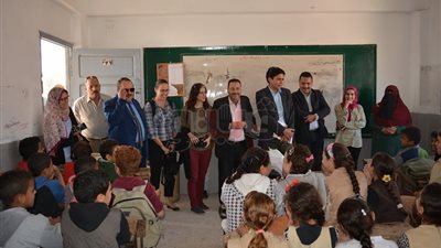 15 صورة ترصد زيارة وفد المنحة الألمانية لمدارس بلبيس في الشرقية