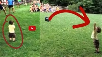 بالفيديو.. رد فعل طفل وجد نفسه أمام 500 فتاة