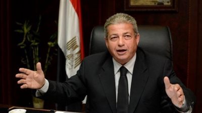 وزير الرياضة يؤازر المصري أمام جرين بافلوز بمدرجات ستاد بورسعيد