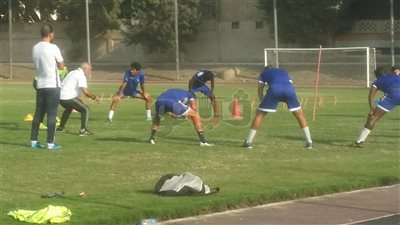 الإنتاج الحربي يختتم تدريباته استعدادا لمواجهة الشرطة في الكأس