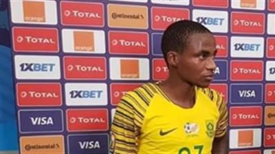 لورش أفضل لاعب في لقاء مصر وجنوب أفريقيا