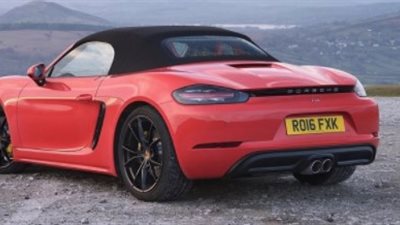 جمارك السيارة «بورش بوكستر» موديل 2018