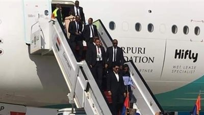 رئيس جمهورية مدغشقر يصل القاهرة لمؤازرة منتخب بلاده بأمم أفريقيا