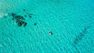 بالصور.. لقطات مرعبة لقرش يتتبع راكب أمواج