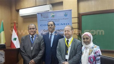 بالصور.. رئيس جامعة طنطا يشارك بمؤتمر رؤساء الفرنكفونية