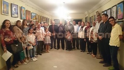 بالصور.. «براعم مصر» معرض فني بـ«حماة الوطن» في الإسكندرية