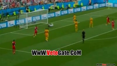 «بيرو» يتقدم بهدف على أستراليا في الشوط الأول (فيديو)