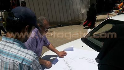 نائب السويس يعلن بدء إجراءات إعادة تخطيط ميدان الأربعين