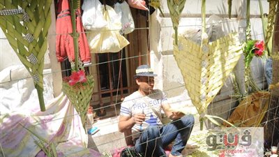 بالصور.. «أقباط الإسكندرية» يستعدون للاحتفال بعيد «السعف».. غدا