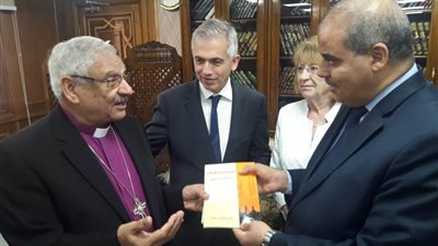 رئيس جامعة الأزهر: شريعة الإسلام تؤمن بالرأي والرأي الآخر (صور)