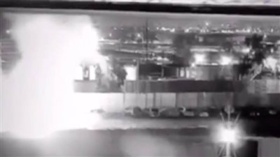 الإصابة كانت دقيقة.. كاميرا مطار بغداد توثق لحظة قصف قاسم سليماني وأبو مهدي المهندس | فيديو