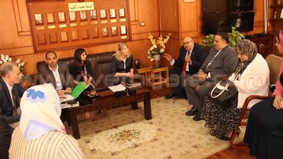 بالصور.. تنسيق علمي بين جامعتي برادفورد وطنطا