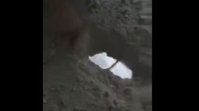 مفاجأة صادمة لصاحب شقة بسبب الخرسانة (فيديو)