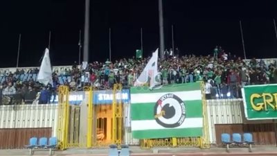 جماهير الاتحاد السكندري تساند اللاعبين قبل مواجهة الزمالك (صور)