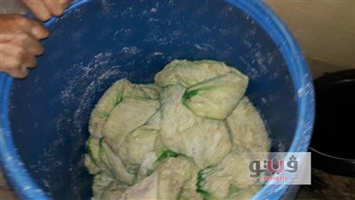 ضبط مصنع لحوم بالزيتون يستخدم مواد كيميائية ضارة بالصحة