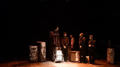 «الزيارة» يفتتح عروض مواسم المسرح الجامعي (صور)