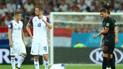 كرواتيا يتعادل سلبيا أمام أيسلندا بالشوط الأول