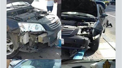 لاعب الاتحاد يتعرض لحادث سير بعد رباعية الأهلي (صور)