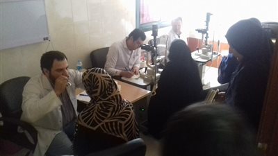 قافلة طبية لعلاج أمراض العيون في الإسماعيلية (صور)