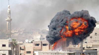 انفجارات عنيفة في درعا على الحدود السورية - الأردنية