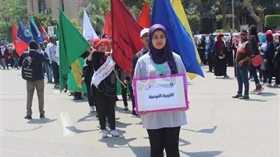 جامعة القاهرة تفتتح مهرجان الأنشطة الطلابية (صور)