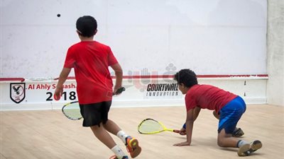 كريم سامي يفوز ببطولة الأهلي للإسكواش