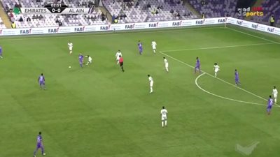 حسين الشحات يتقدم بالهدف الأول في شباك الإمارات (فيديو)