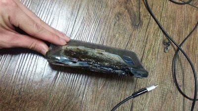 أول قضية رسمية ضد سامسونج بسبب انفجار جالكسي نوت 7