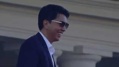 رد فعل رئيس مدغشقر بعد تقدم منتخب بلاده على الكونغو (فيديو)