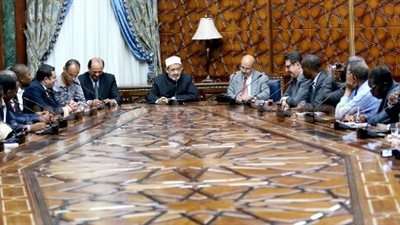 شيخ الأزهر يستقبل قيادات إعلامية من 21 دولة أفريقية