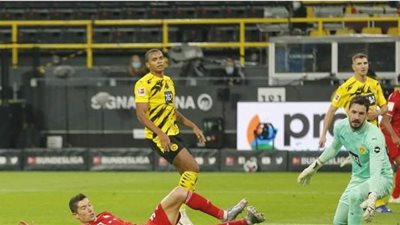 التعادل 1/1 يحسم الشوط الأول من قمة الدوري الألماني بين دورتموند وبايرن ميونخ