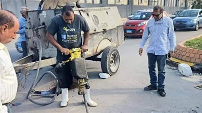 هبوط أرضى بشرق الإسكندرية للمرة الثانية بسبب سوء الأحوال الجوية