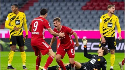 بايرن ميونخ يفوز على دورتموند 2/3 ويخطف صدارة الدوري الألماني من لايبزيج