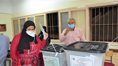 ١٠ %  نسبة الحضور والتصويت باليوم الأول في انتخابات مجلس النواب بالغربية