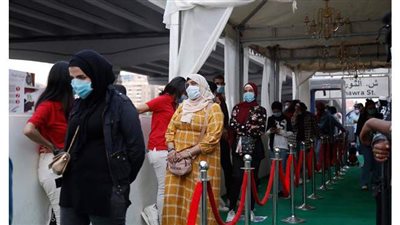 ناخبو مدينة نصر يلتزمون بإجراءات الوقاية من فيروس كورونا