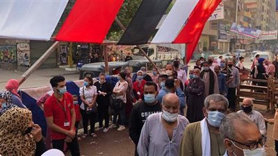 3 أطفال يشاركون والدتهم في انتخابات مجلس النواب ببدر | فيديو