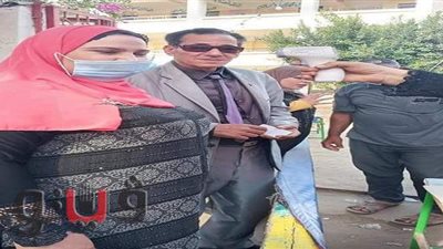 قياس درجة حرارة الناخبين قبل دخول لجان انتخابات  النواب في الشرقية | صور