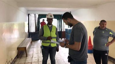 غزل المحلة يبدأ إنشاء غرف ملابس على طريقة الأندية الأوروبية | صور