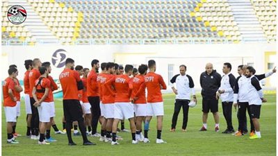 مشاركة سداسي الزمالك في مران المنتخب الوطني