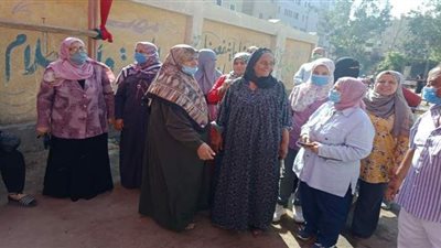 السيدات يتصدرن المشهد الانتخابي  بالقليوبية | صور