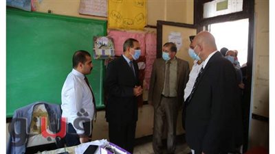 انتخابات مجلس النواب 2020.. محافظ كفر الشيخ يتفقد سير العملية الانتخابية | صور