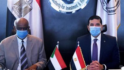 رئيس هيئة الاستثمار يبحث مع سفير السودان سبل تعزيز التعاون المتبادلة بين مصر والسودان