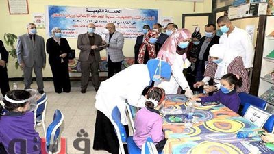 انطلاق حملة التطعيم ضد الديدان والطفيليات المعوية.. واستهداف 480 ألف تلميذ ببني سويف