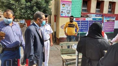 محافظ الغربية  يتفقد المقار الانتخابية في زفتى والسنطة | صور