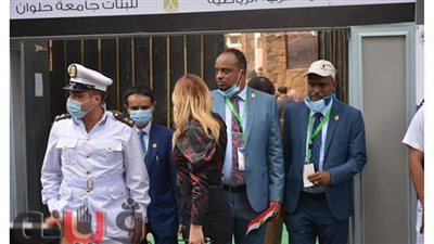 وفد من البرلمان العربي يتفقد لجان انتخابات مجلس النواب بالزمالك..صور