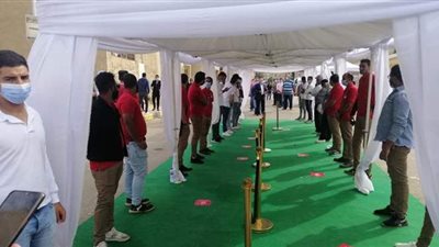 الشباب يتصدرون المشهد الانتخابي في التجمع الخامس | صور